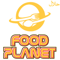 Food Planet logo.